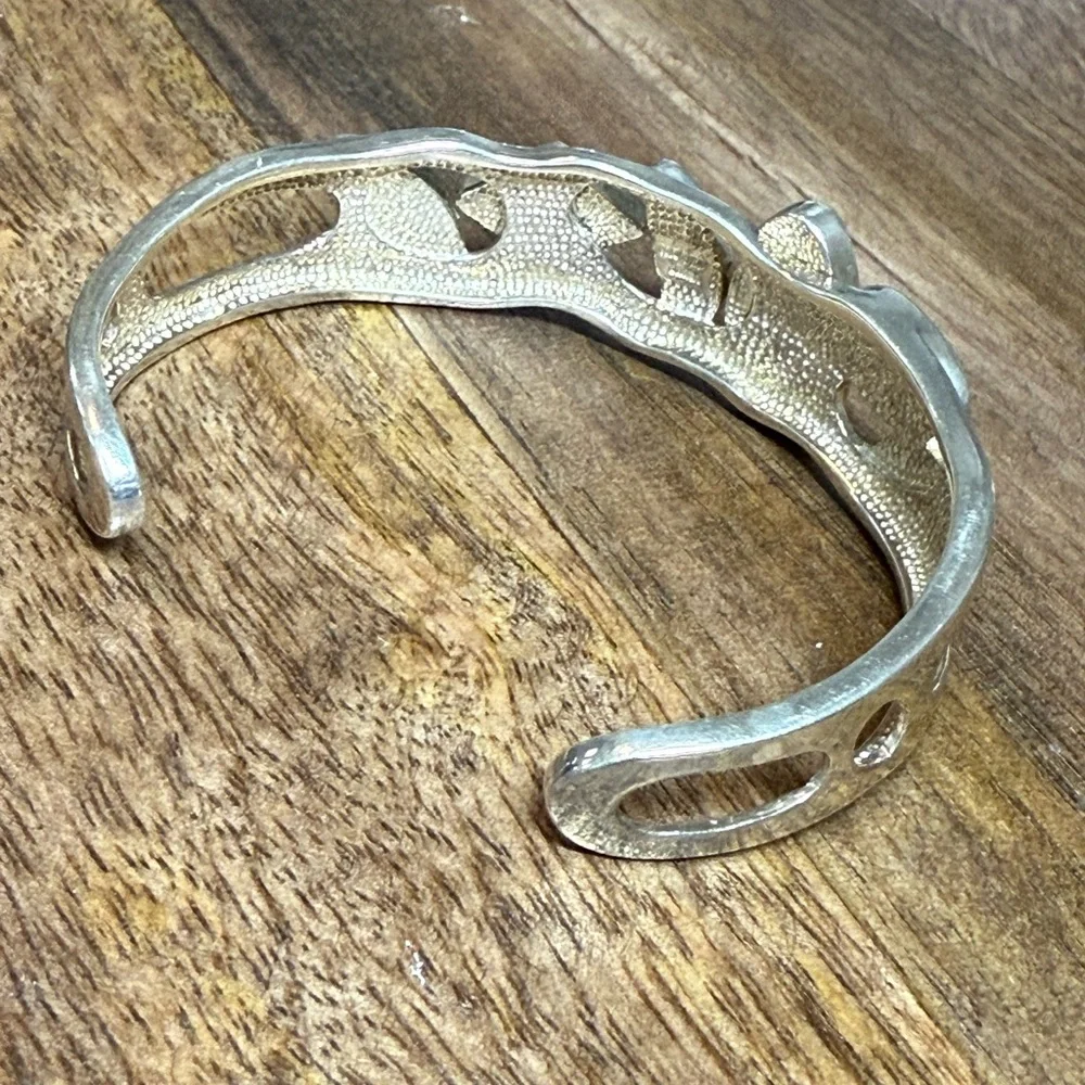 Whitney Kelly Sterling Mosaic Cuff Bracelet